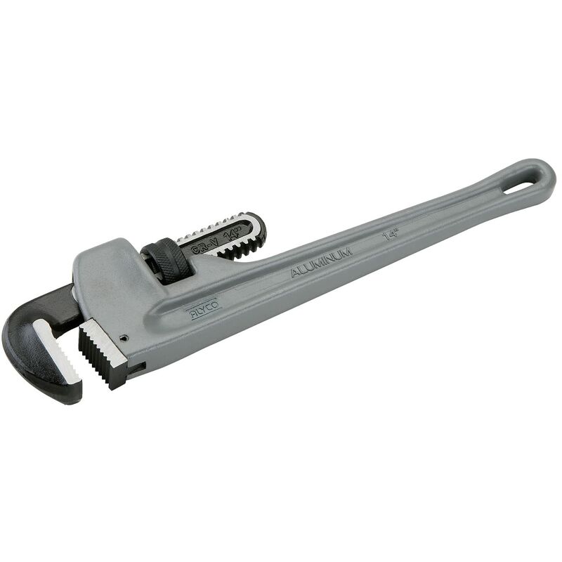 foto del prodotto 111410 llave stillson de aluminio 10 alyco