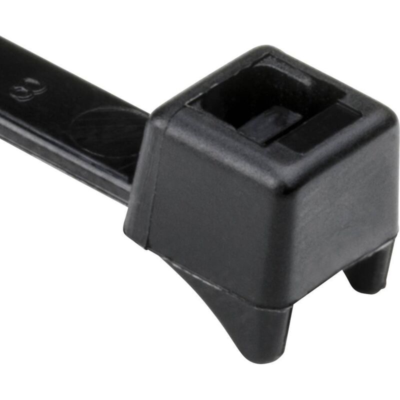 foto del prodotto 112 56019 ctt60r pa66 bk fascetta per cavi 205 mm 4.70 mm nero stabile al calore 100 pz. hellermanntyton