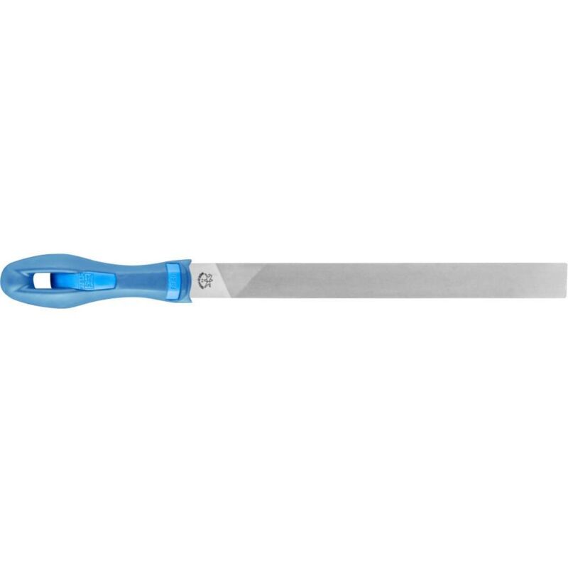 foto del prodotto 11210258 lima per officina, tronchetto piatto, 3 incl. impugnatura ergonomica lunghezza 250 mm 1 pz. pferd