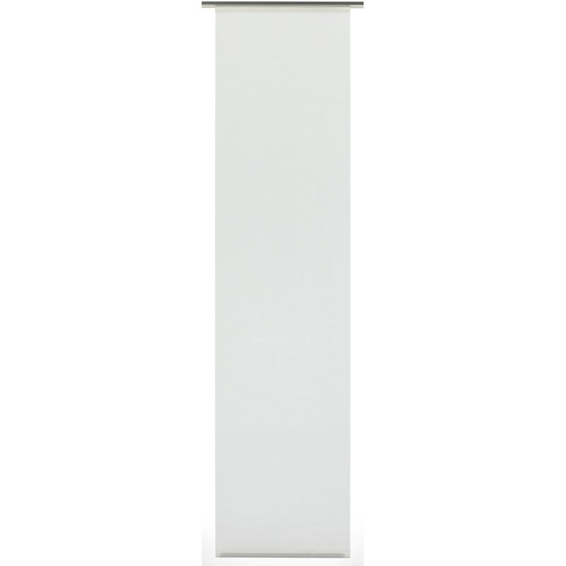 foto del prodotto 1123060245 tenda a pannello, tessuto, bianco, 245x60x0.1 cm - gardinia