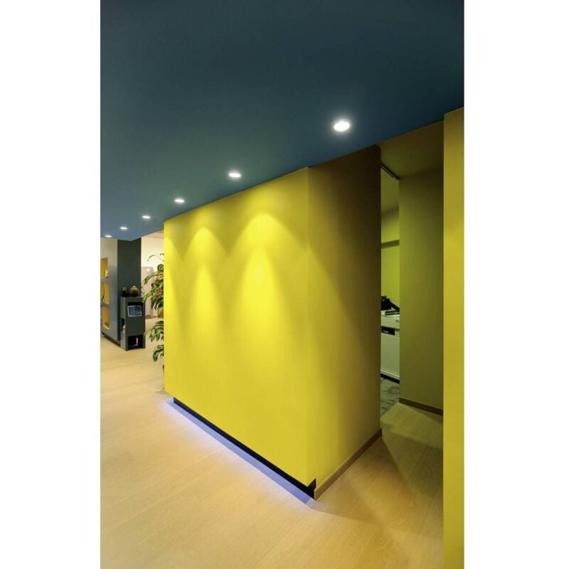 foto del prodotto 112911 horn lampada da incasso led monocolore gu10 50 w bianco opaco slv