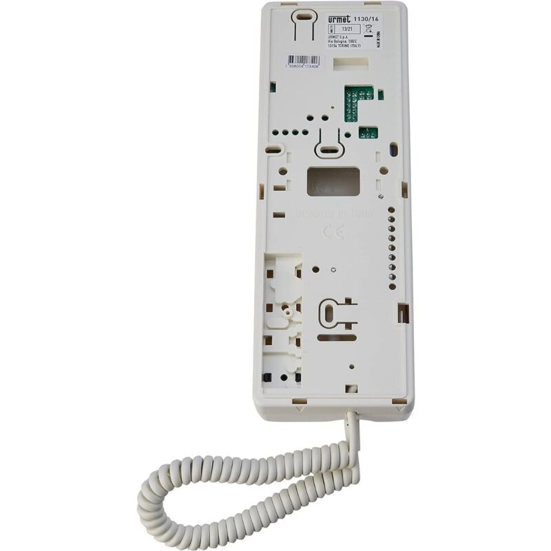 foto del prodotto 1130 16 citofono universale bianco per impianti 4 n e 1 n urmet