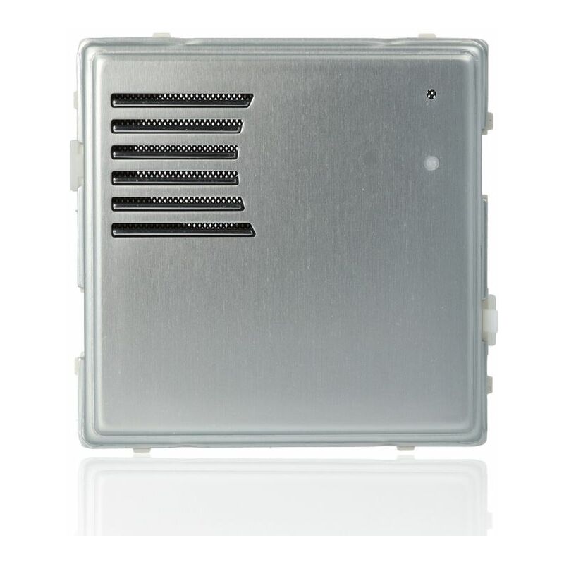 foto del prodotto 1148 20 sinthesi s2, modulo in alluminio per posto esterno, senza pulsanti, acciaio lucido urmet