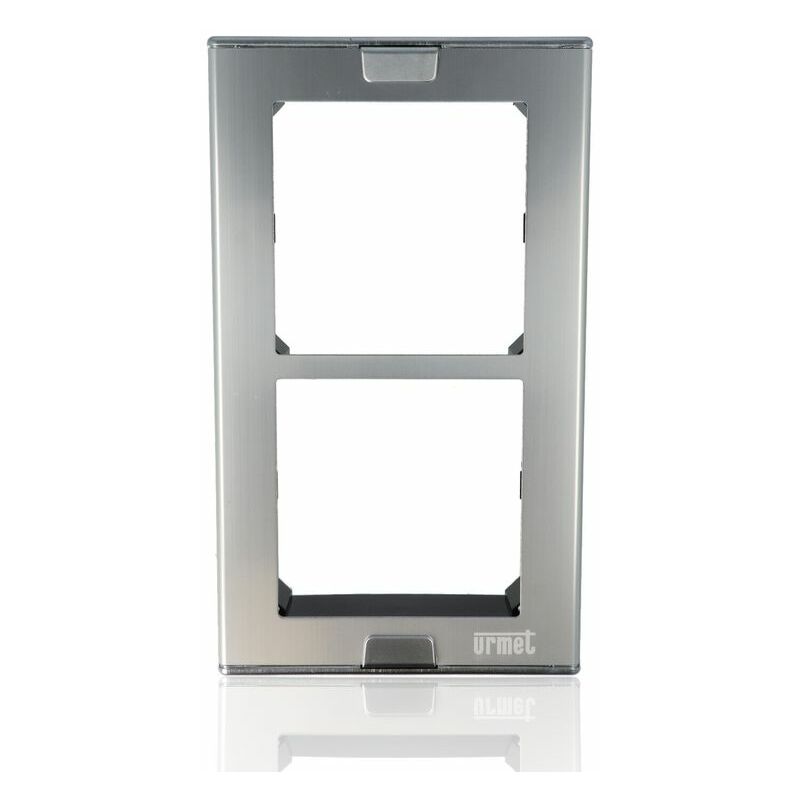 foto del prodotto 1148 62 telaio porta moduli con cornice per 2 moduli urmet