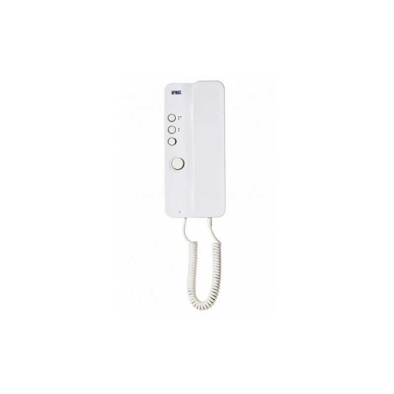 foto del prodotto 1150 1 citofono con apriporta e tasto supplementare, bianco urmet