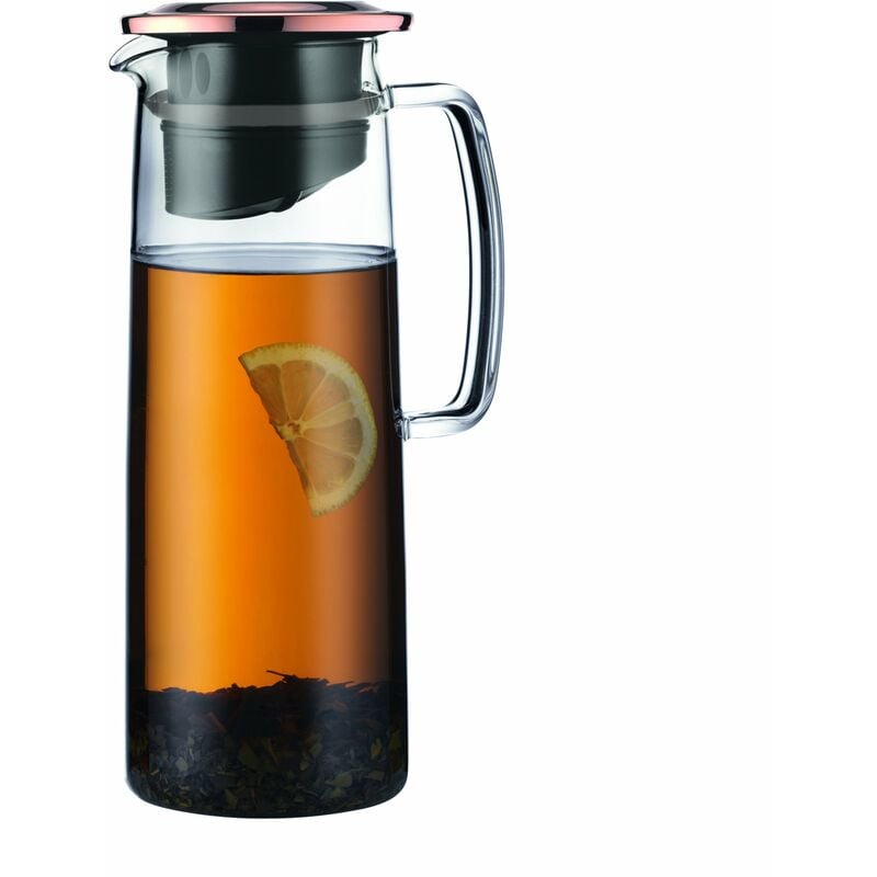 foto del prodotto 11575 18s biasca brocca infusore in vetro, coperchio con filtro 1,2 l bodum