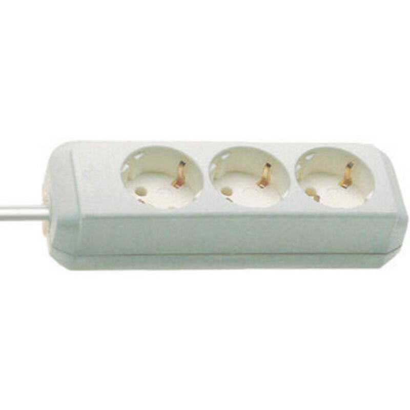 foto del prodotto 1158610030 multipresa 3 scomparti bianco schuko 1 pz. brennenstuhl