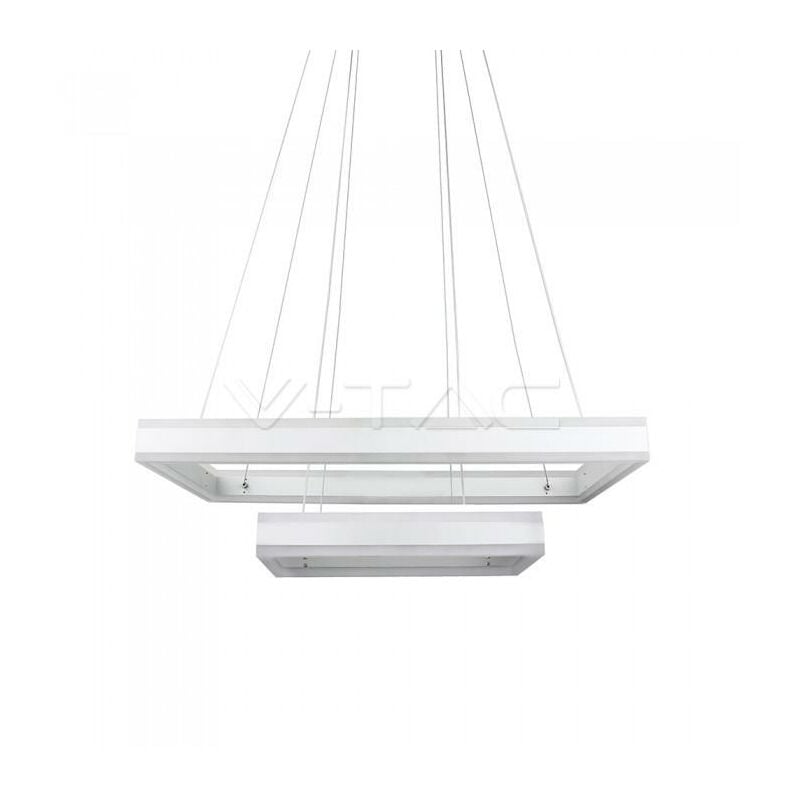 immagine 0 del prodotto 115w soft light chandelier dimmerabile quadrato bianco 3000k luce calda