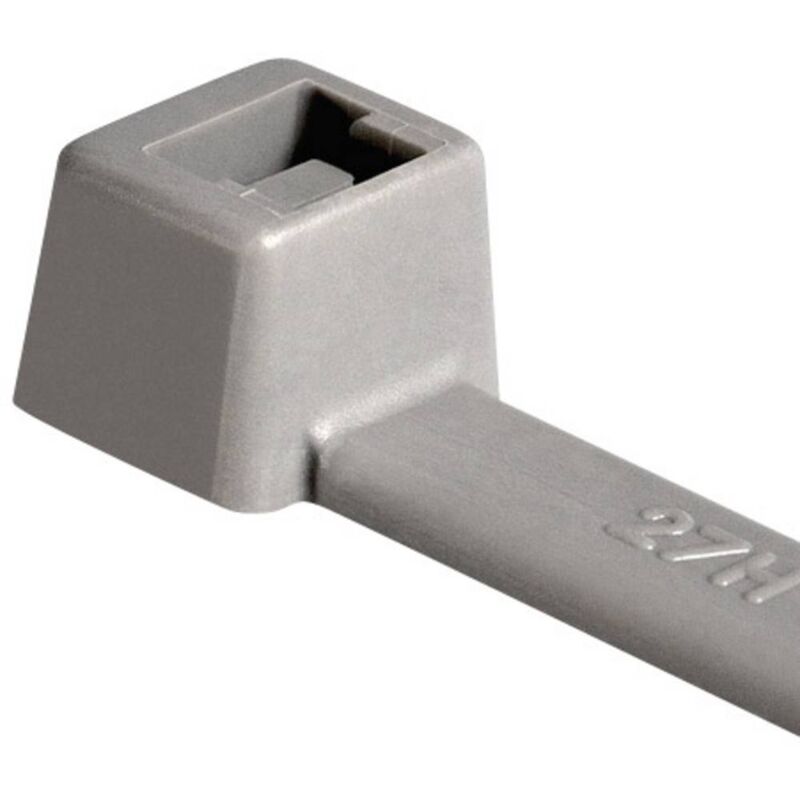 foto del prodotto 116 08018 t80r pa66 gy fascetta per cavi grigio 100 pz. hellermanntyton