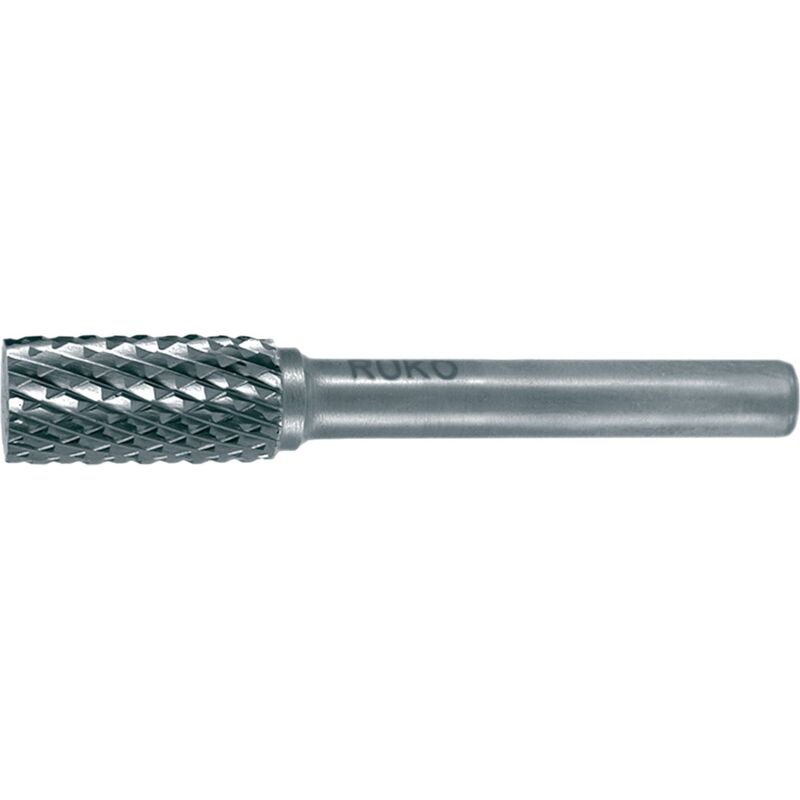 foto del prodotto 116010 punta fresatrice metallo temprato cilindro 6 mm lunghezza 58 mm diametro albero 6 mm ruko
