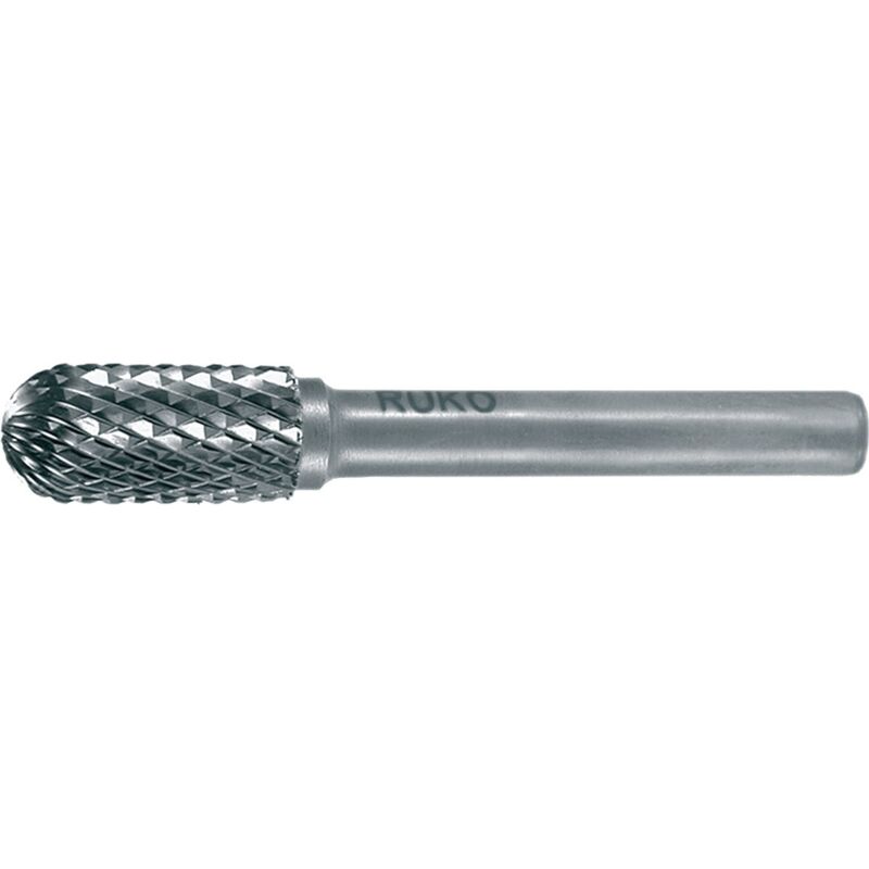 foto del prodotto 116020 punta fresatrice metallo temprato rullo 6 mm lunghezza 56 mm diametro albero 6 mm ruko