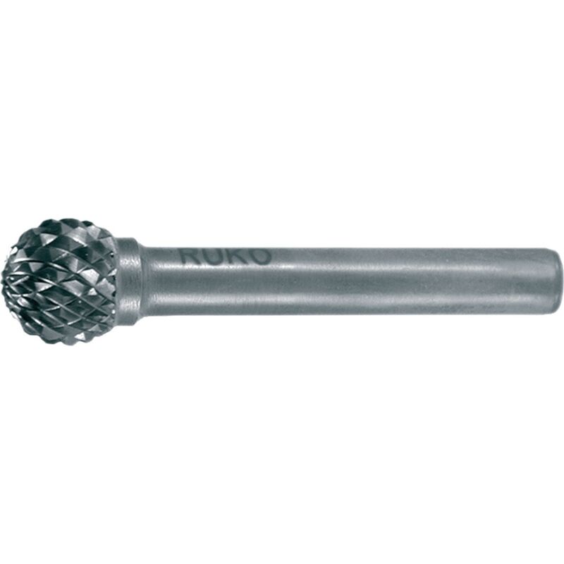 foto del prodotto 116052 punta fresatrice metallo temprato sfera 3 mm lunghezza 38 mm diametro albero 3 mm ruko
