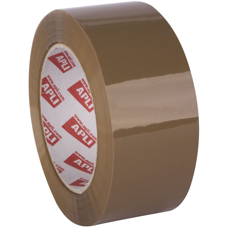 foto del prodotto 11695 pack de 36 rollos de precinto, 48 mm x 132 m, 25 m, color marr n apli