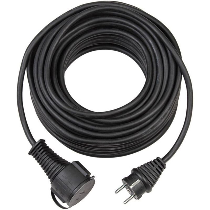 foto del prodotto 1169870 alimentazione prolunga nero 10.00 m at n05v3v3 f 3g 1,5 mm brennenstuhl