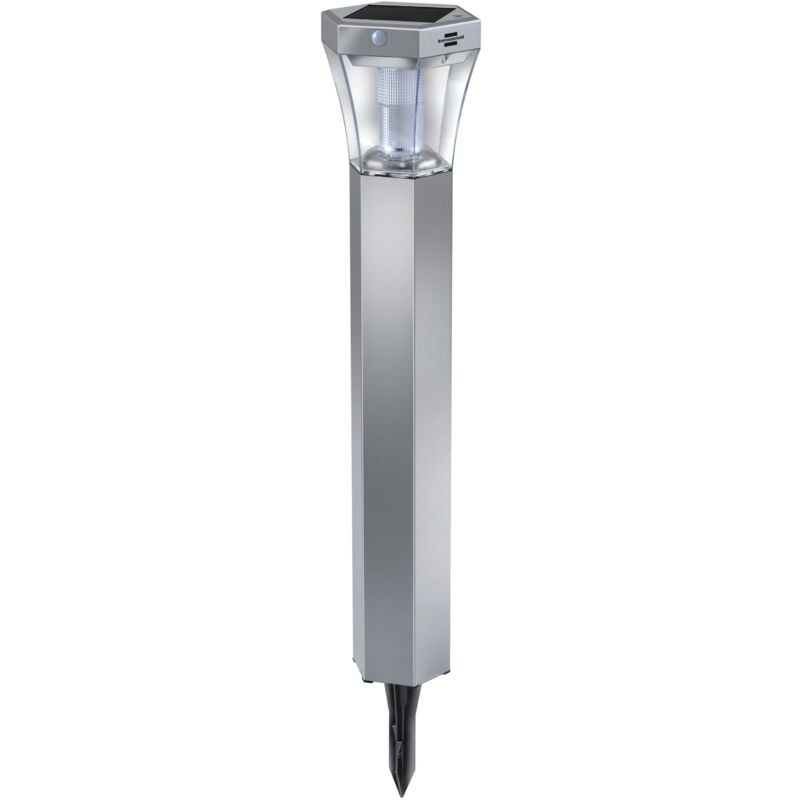 foto del prodotto 1170790 lampione solare led sol, fl 13007 argento brennenstuhl