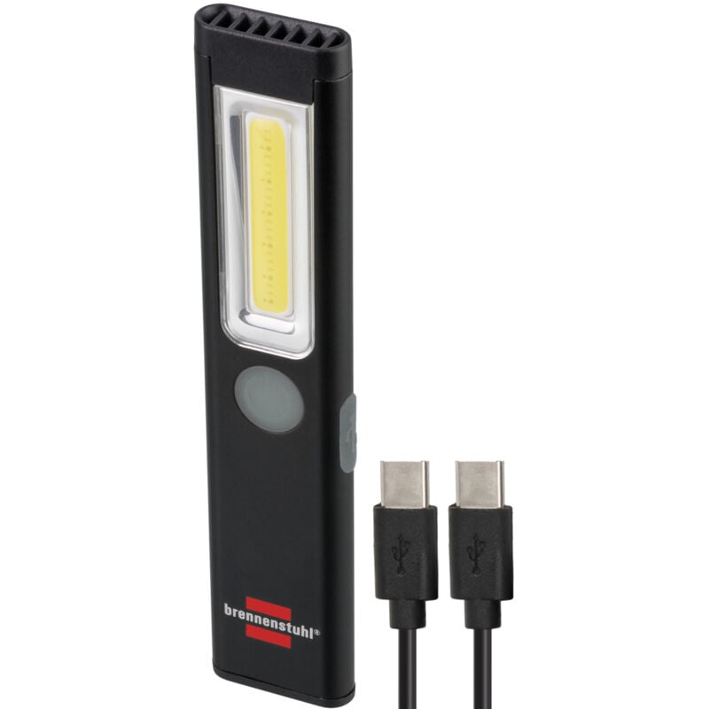 foto del prodotto 1175590100 torcia nera portafoglio portatile cob led brennenstuhl