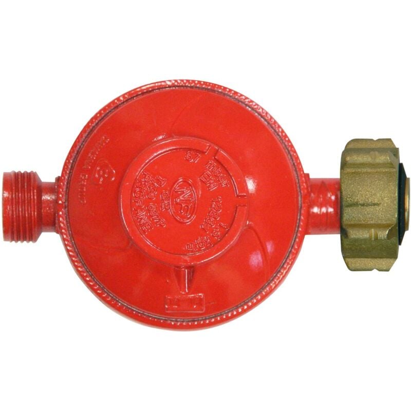 foto del prodotto 1183738 gzdp15s riduttore di pressione per gas propano, 1,5 kg h con valvola di sicurezza 37 mbar, attacco maschio, 20 x 150, dado bombola boutt 