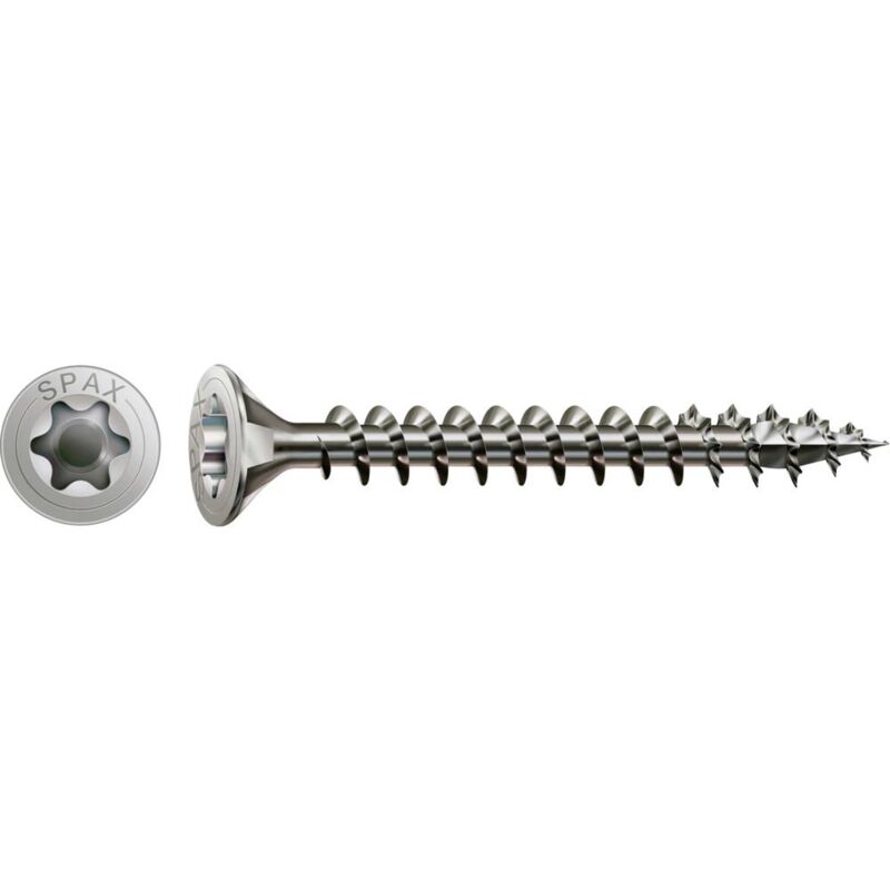 foto del prodotto 1197000350253 vite da legno 3.5 mm 25 mm t star plus acciaio inox a2 200 pz. spax