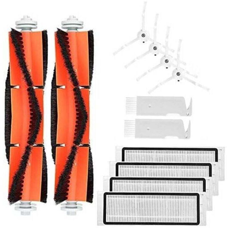 foto del prodotto 12 accessori di ricambio per xiaomi roborock s50 s51 s55 s6 robot aspirapolvere ricambi spazzole filtri
