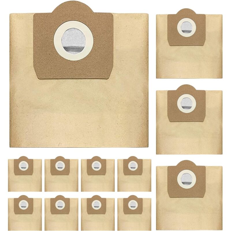 foto del prodotto 12 bag for karcher vacuum cleaner 6.959 130.0 mv 3 wd 3.xxx a 22xx a 25xx a26xx se 4001, 4002