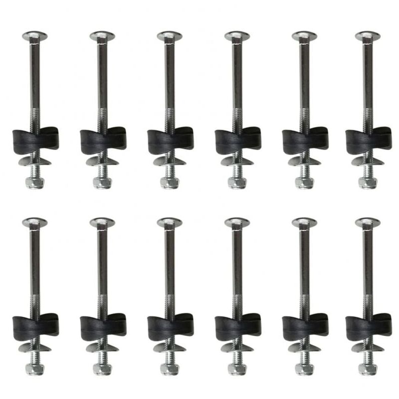 foto del prodotto 12 coperture per tappeti elastici con viti di montaggio, accessori di ricambio per trampolini