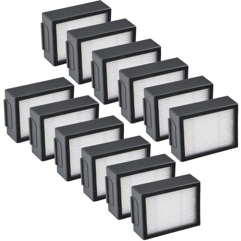 foto del prodotto 12 filtri hepa per aspirapolvere compatibili con roomba serie iye robot i3 i4 i6 i7 i8 e5 e6 altro