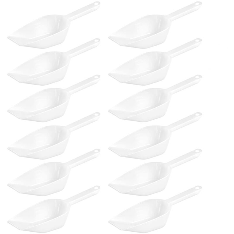 foto del prodotto 12 pale da forno, pesa riempimento, capacit 55 ml, plastica, halvar, bianco, 908922e2, 55 ml, 12 pezzi westmark