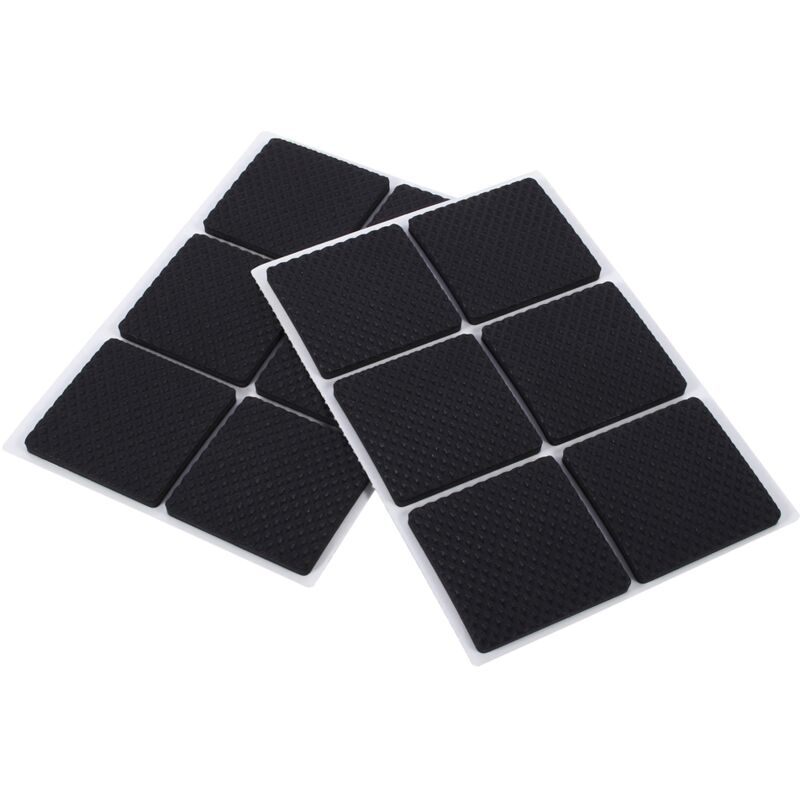 foto del prodotto 12 pezzi cuscinetti per gambe in gomma per sedie cuscinetti per gambe per mobili antiscivolo set di protezioni per pavimenti autoadesive dewin