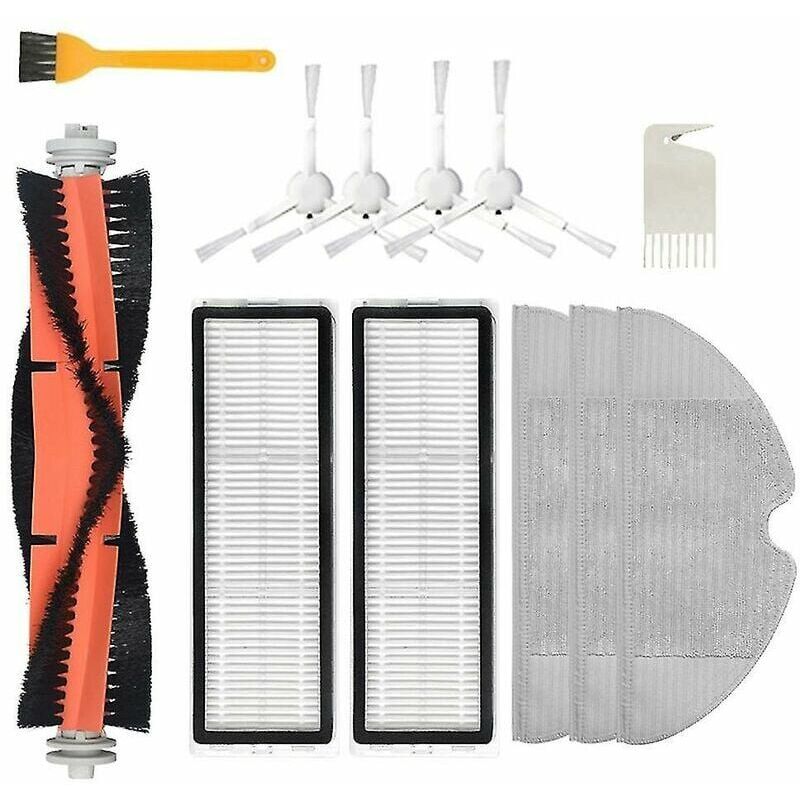 foto del prodotto 12 pz per xiaomi dreame f9 robot aspirapolvere spazzola principale parti thsinde