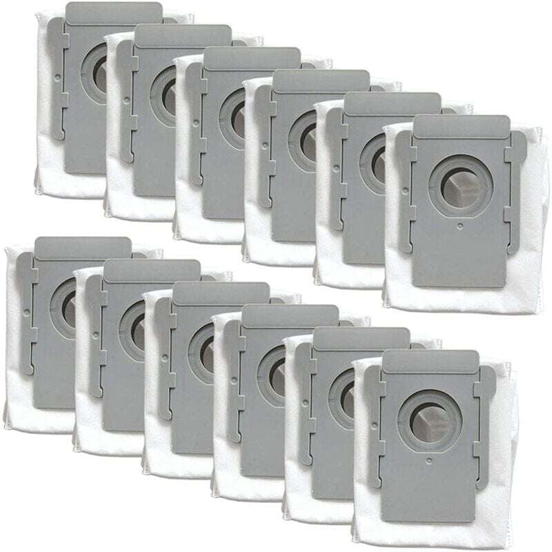foto del prodotto 12 sacchetti per aspirapolvere per irobot roomba iys series i7 7150 i7 i7plus 7550 s9 9150 s9 s9 plus 9550, 955020 robot aspirapolvere con