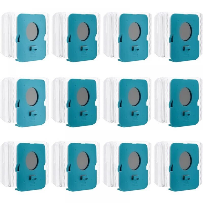 foto del prodotto 12 sacchetti per la polvere clean station per vca-adb95, sacchetti di ricambio per aspirapolvere, accessori per aspirapolvere