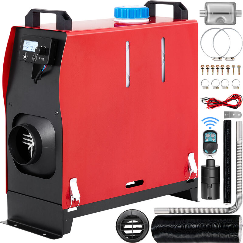 foto del prodotto 12 v 8kw riscaldatore diesel riscaldatore diesel per camion camper con interruttore lcd e 1 presa dearia vevor