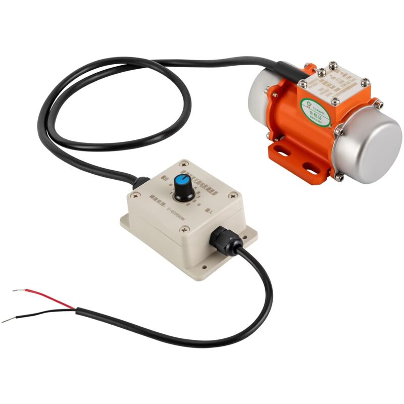 foto del prodotto 12 v vibratore concreto, motore di vibrazione 4000u min asincrono di vibrazione del motore motore elettrico in lega di alluminio di vibrazione