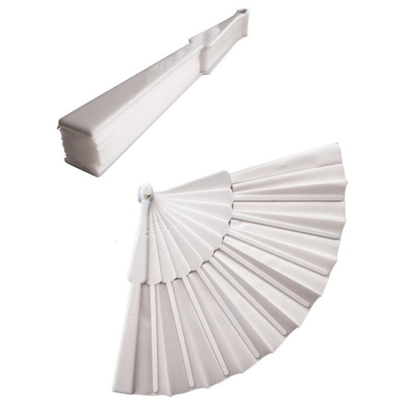 foto del prodotto 12 ventagli ventaglio bianco segnaposto ricevimento matrimonio sposi wedding - - trade shop traesio