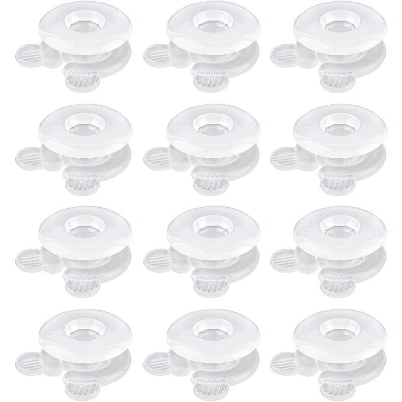 foto del prodotto 12 x fermagli per copripiumino, fermagli per copripiumino per tenere fermo il piumone, fermagli per copripiumino a forma di ciambella sollbry