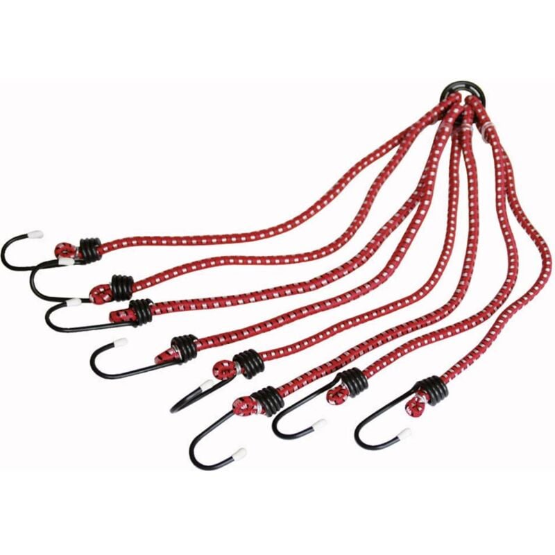 foto del prodotto 12108 corda elastica l x l x a 23.5 mm x 4.5 cm x 12 cm con ganci in acciaio, elastico, 8 braccia hp autozubeh r