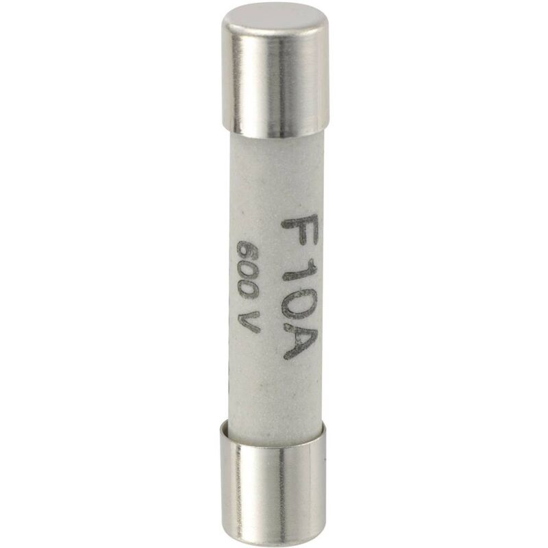 foto del prodotto 123422 fusibile di ricambio x l 6.3 mm x 32 mm 10 a 600 v rapido contenuto 1 pz. voltcraft