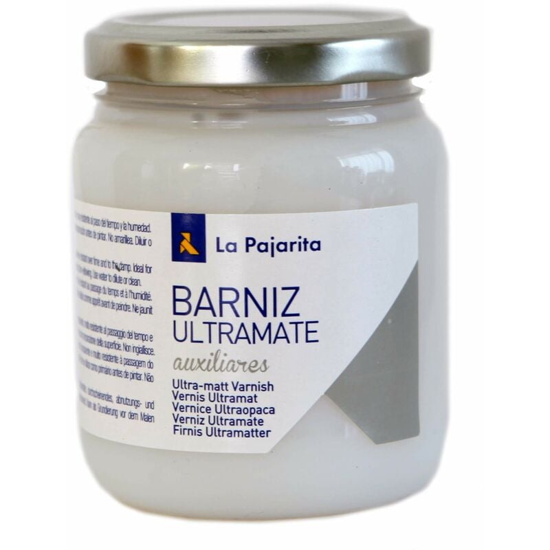 foto del prodotto 124215 vernice finitura ultraopaca, trasparente, 500 ml la pajarita