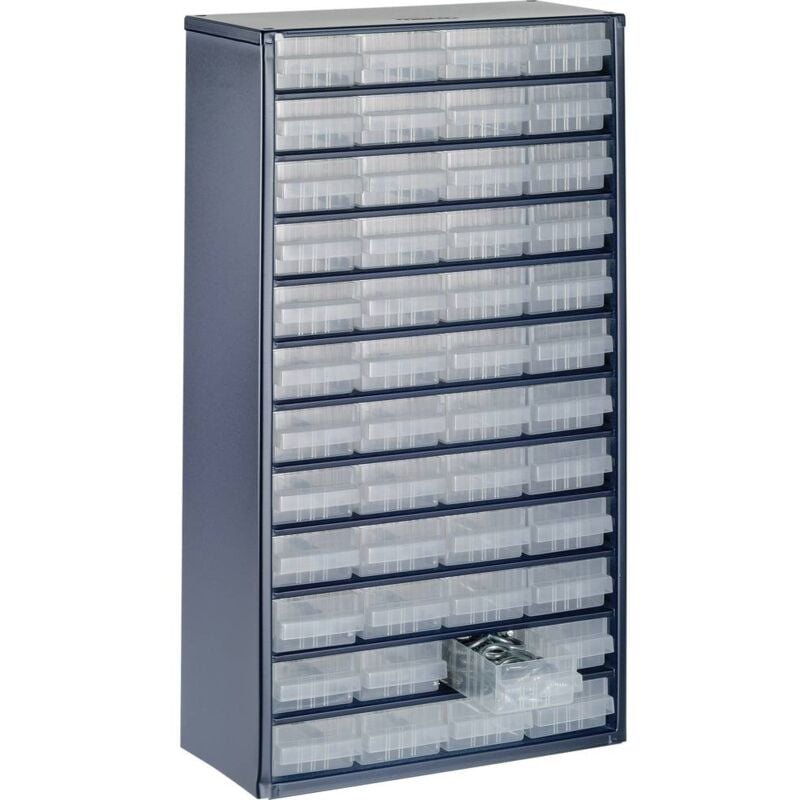 foto del prodotto 1248 01 cassettiera l x l x a 306 x 150 x 552 mm scomparti 48 contenuto 1 pz. raaco