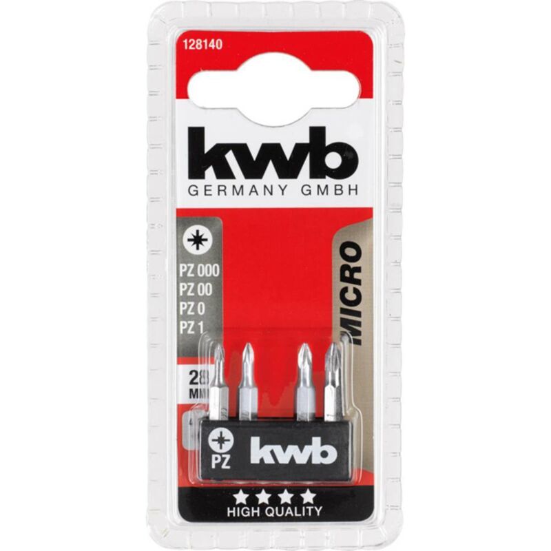 foto del prodotto 128140 128140 kit inserti acciaio 1 pz. - kwb