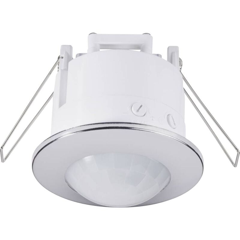 foto del prodotto 1289331 soffitto, ad incasso rilevatore di movimento ad infrarossi passivo pir 360 rel cromo ip20 renkforce