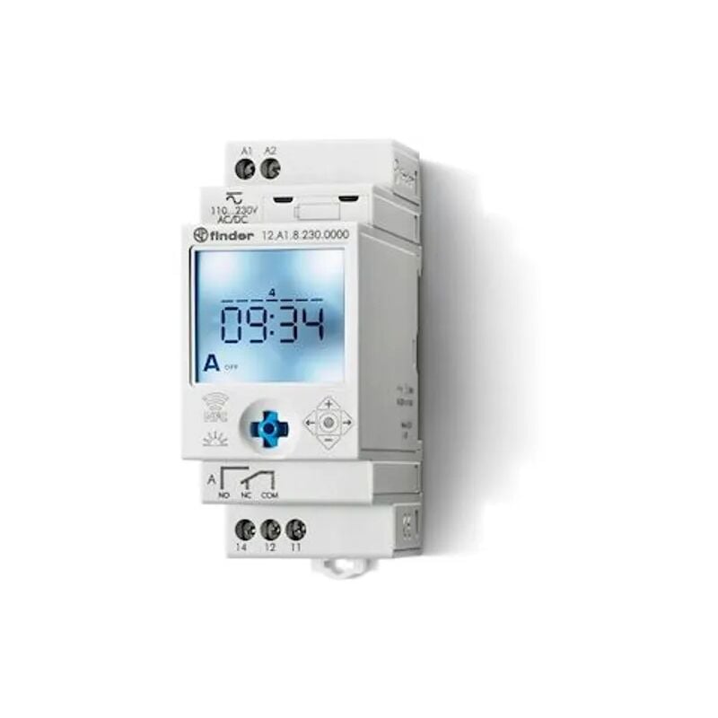 foto del prodotto 12a182300000 interruttore orario settimanale astro 110...230 v 1 cont. 16a programmazione con nfc finder