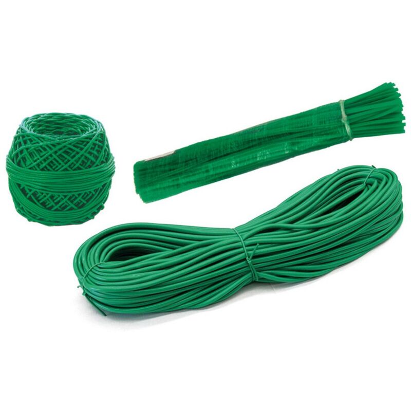 foto del prodotto 12kg legaccio per agricoltura verde spezzone ï mm. 5 (cm. 80)
