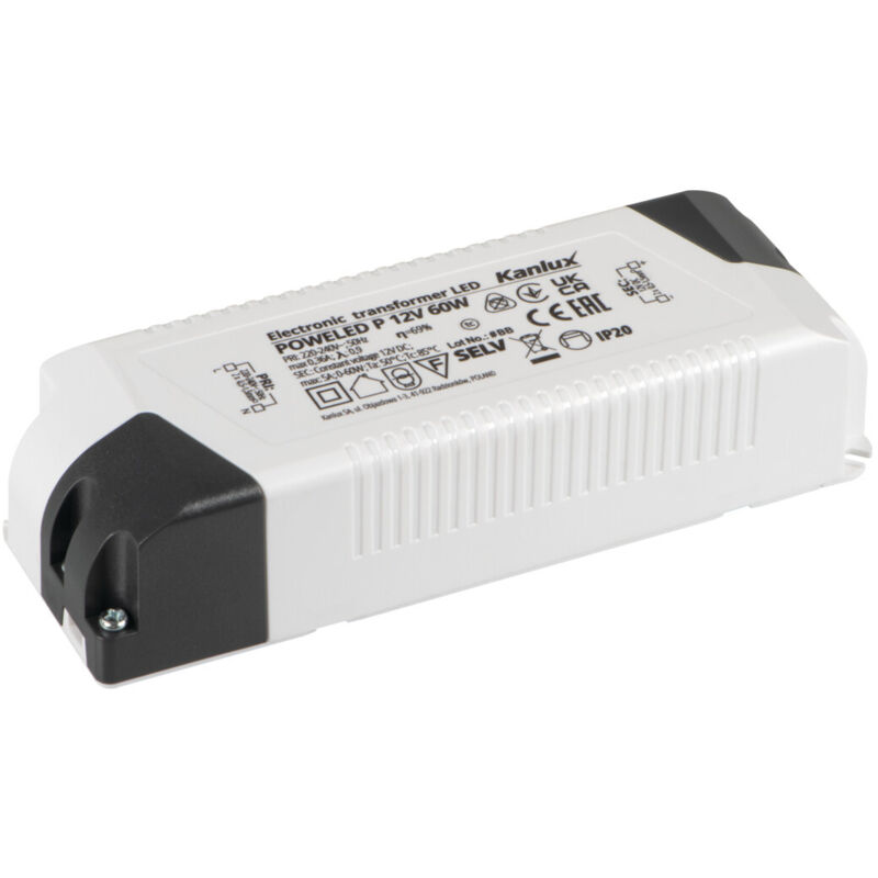 foto del prodotto 12v 60w compatto sicurezza kanlux bianco