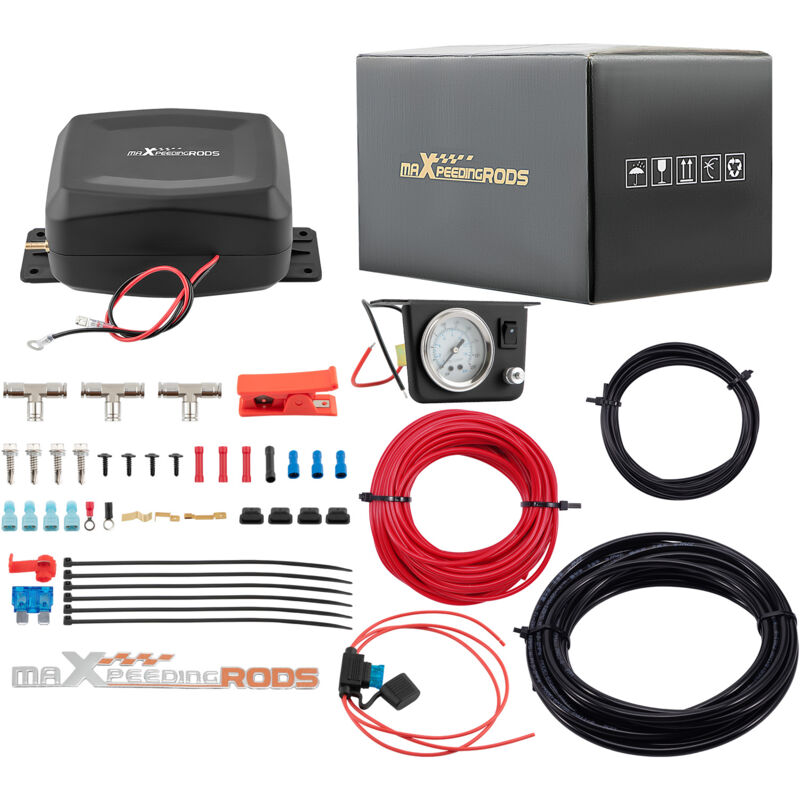 foto del prodotto 12v compressore d aria pannello manometro for universal vans pickups