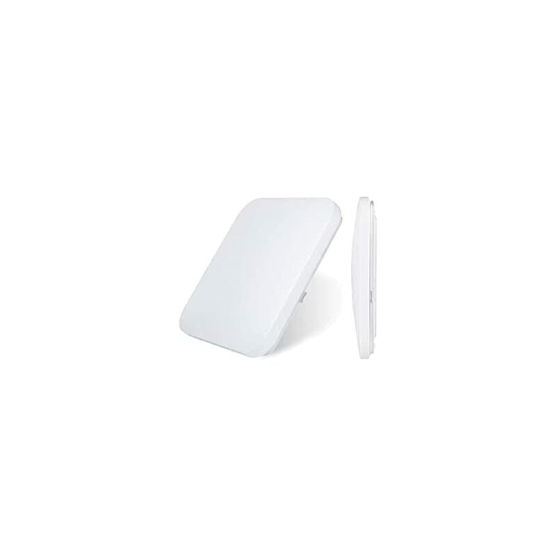 foto del prodotto 12w 4000k quadrato 28x28x6,3cm edm applique led extrapiatte a montaggio superficiale