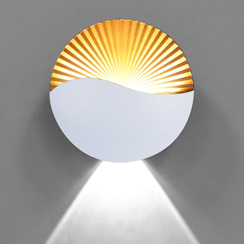 foto del prodotto 12w creativo moderno applique da parete a led applique up down illuminazione da parete a led in alluminio impermeabile ip65 interno esterno per