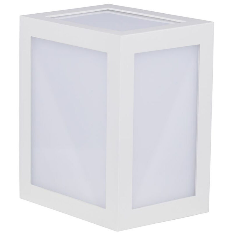 foto del prodotto 12w led lampada da parete corpo bianco 4000k luce naturale