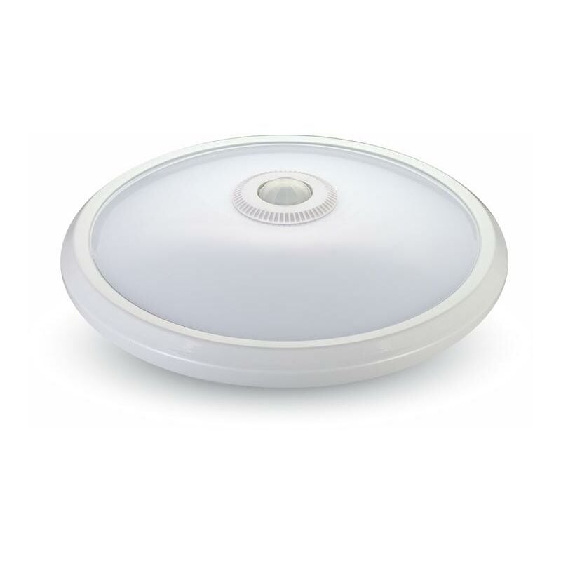 foto del prodotto 12w plafoniera led con sensore bianco caldo 3000k luce calda