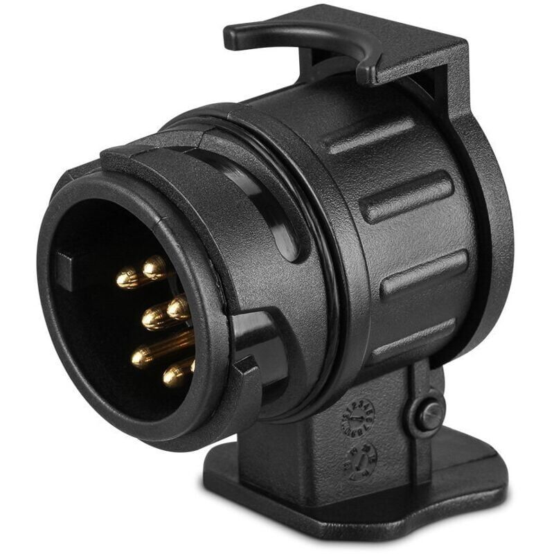 foto del prodotto 13 7 nuova versione adattatore presa rimorchio da 13 pin a 7 pin per rimorchio auto da 13 pin